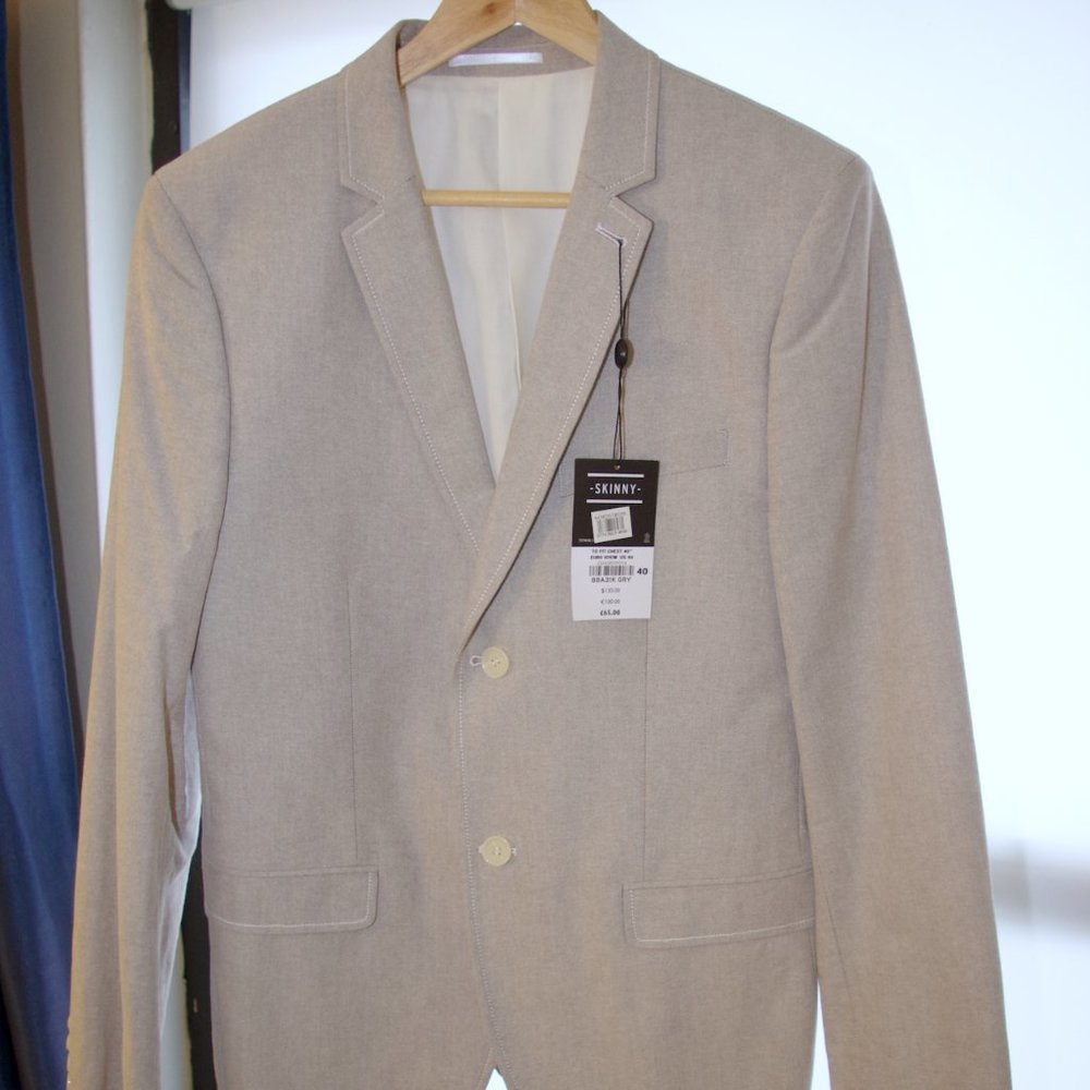 NWT Topman Skinny Sports Blazer 38 - 40R